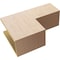 Ekena Millwork 8"W x 24"D x 16"H Classic Chapel Hill Rough Cedar Woodgrain TimberThane Corbel, Primed Tan CORUR08X24X16CHPRCPR - alternate 6
